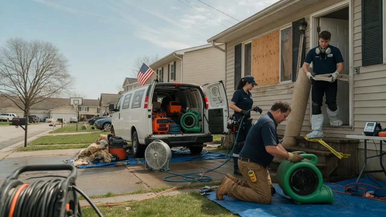 Water Damage Restoration in Villa Park, IL near me